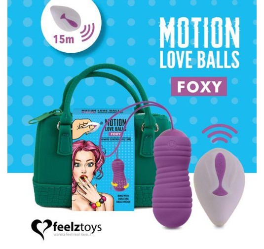 FeelzToys - Op afstand bestuurbare liefdesballen Foxy